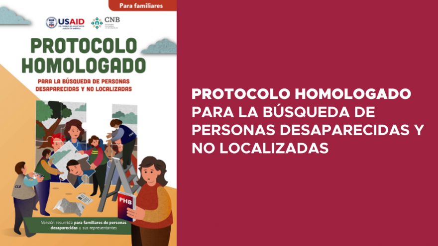 Protocolo Homologado para la Búsqueda de Personas