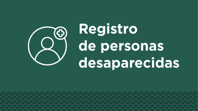 Registro de Personas Desaparecidas
